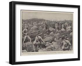 Colonel Pilcher's Expedition to Douglas, the Colonial Troops Taking Forty Prisoners-Henry Marriott Paget-Framed Giclee Print