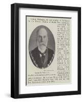 Colonel R Pilkington, New Mp for Newton Division, Sw Lancashire-null-Framed Giclee Print