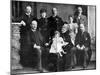 Colonel Robert Baden-Powell and His Mother, Sister and Four Brothers, 1900-null-Mounted Giclee Print