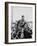 Colonel Robin Olds Celebrates His 100th Combat Mission, Vietnam, 1967-null-Framed Photo