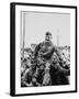 Colonel Robin Olds Celebrates His 100th Combat Mission, Vietnam, 1967-null-Framed Photo