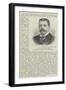Colonel Sir Richard Martin, Deputy Commissioner for South Africa-null-Framed Giclee Print