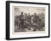 Colonel Sourd at Waterloo, 1833-Jean Charles Langlois-Framed Giclee Print