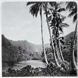 Hitiaa Lake, from "Tahiti," Published in London, 1882-Colonel Stuart-wortley-Framed Stretched Canvas