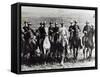 Colonel Theodore Roosevelt and his Rough Riders, 1st Volunteer Cavalry, 1898-null-Framed Stretched Canvas