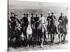 Colonel Theodore Roosevelt and his Rough Riders, 1st Volunteer Cavalry, 1898-null-Stretched Canvas