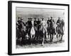 Colonel Theodore Roosevelt and his Rough Riders, 1st Volunteer Cavalry, 1898-null-Framed Giclee Print