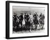 Colonel Theodore Roosevelt and his Rough Riders, 1st Volunteer Cavalry, 1898-null-Framed Giclee Print