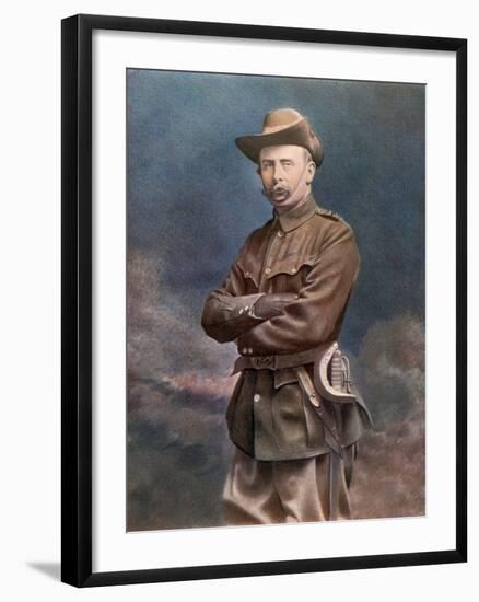 Colonel Wh Mackinnon, Commanding the City Imperial Volunteers, 1902-Elliott & Fry-Framed Giclee Print