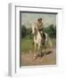 Colonel William F, Cody on Horseback, 1889-Maria-Rosa Bonheur-Framed Giclee Print