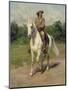 Colonel William F, Cody on Horseback, 1889-Maria-Rosa Bonheur-Mounted Giclee Print