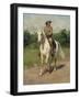 Colonel William F, Cody on Horseback, 1889-Maria-Rosa Bonheur-Framed Giclee Print