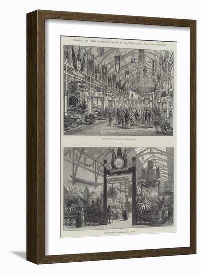 Colonial and Indian Exhibition, British Guiana, West Indies, and British Honduras-Frank Watkins-Framed Giclee Print