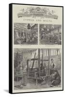 Colonial and Indian Exhibition, Cyprus and Malta-Frank Watkins-Framed Stretched Canvas