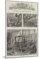 Colonial and Indian Exhibition, Cyprus and Malta-Frank Watkins-Mounted Giclee Print