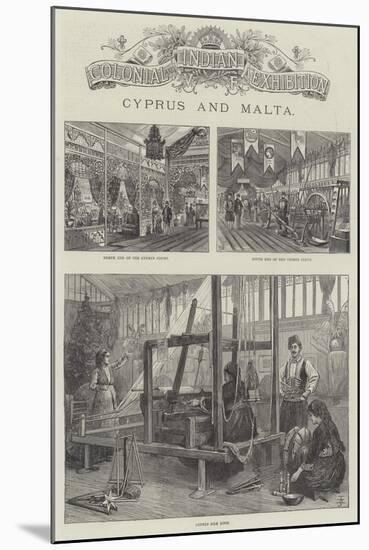 Colonial and Indian Exhibition, Cyprus and Malta-Frank Watkins-Mounted Giclee Print