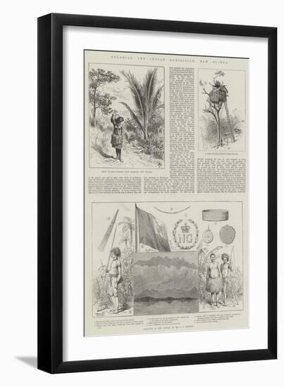 Colonial and Indian Exhibition, New Guinea-null-Framed Giclee Print