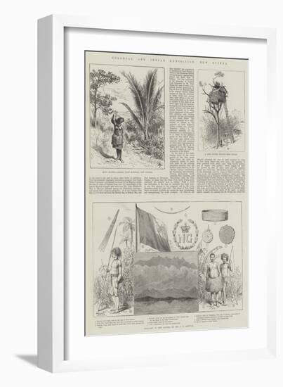 Colonial and Indian Exhibition, New Guinea-null-Framed Giclee Print