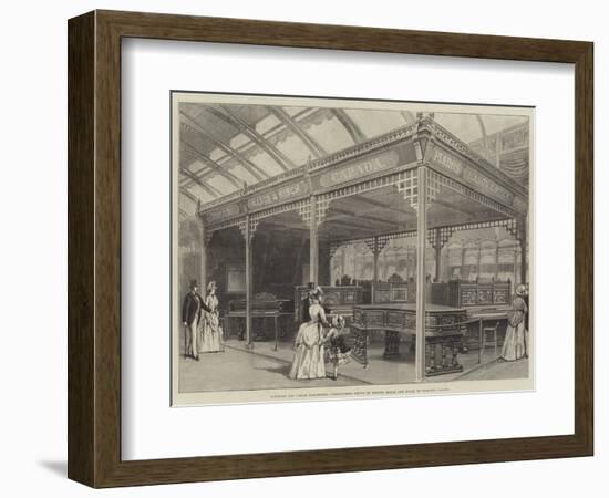 Colonial and Indian Exhibition, Pianofortes Shown by Messers Mason and Risch, of Toronto, Canada-null-Framed Giclee Print