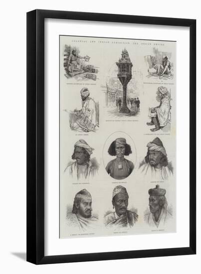 Colonial and Indian Exhibition, the Indian Empire-null-Framed Giclee Print