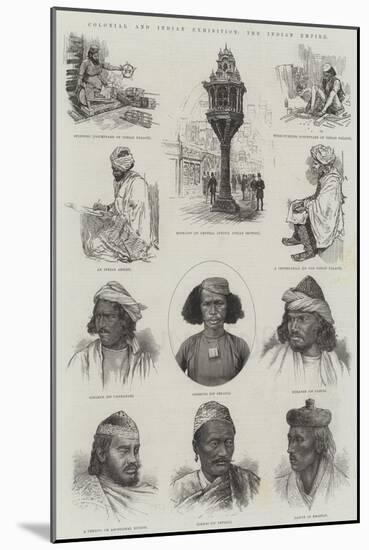 Colonial and Indian Exhibition, the Indian Empire-null-Mounted Giclee Print