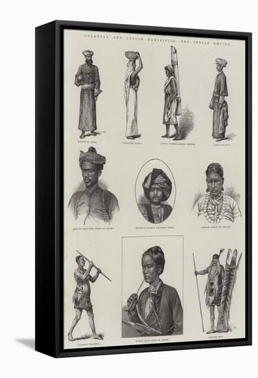 Colonial and Indian Exhibition, the Indian Empire-null-Framed Stretched Canvas