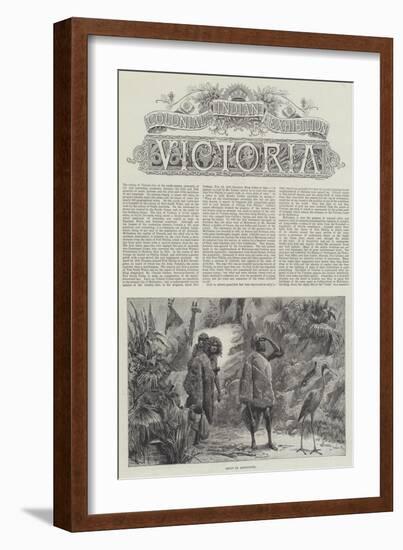 Colonial and Indian Exhibition, Victoria-William Heysham Overend-Framed Giclee Print