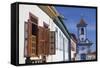 Colonial Architecture and Church of Amparo, Diamantina (Unesco World Heritage Site), Minas Gerais-Ian Trower-Framed Stretched Canvas