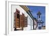 Colonial Architecture and Church of Amparo, Diamantina (Unesco World Heritage Site), Minas Gerais-Ian Trower-Framed Photographic Print