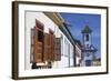 Colonial Architecture and Church of Amparo, Diamantina (Unesco World Heritage Site), Minas Gerais-Ian Trower-Framed Photographic Print