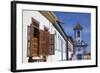 Colonial Architecture and Church of Amparo, Diamantina (Unesco World Heritage Site), Minas Gerais-Ian Trower-Framed Photographic Print