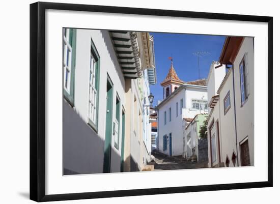 Colonial Architecture, Diamantina, UNESCO World Heritage Site, Minas Gerais, Brazil, South America-Ian Trower-Framed Photographic Print