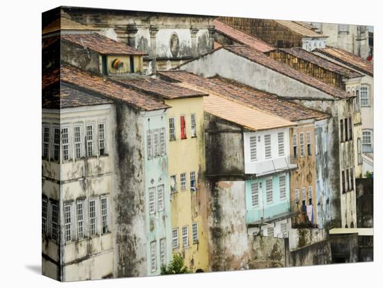 Colonial Architecture in Carmo Neighborhood, Pelourinho Area of Salvador Da Bahia, Brazil-Stuart Westmoreland-Stretched Canvas