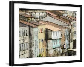Colonial Architecture in Carmo Neighborhood, Pelourinho Area of Salvador Da Bahia, Brazil-Stuart Westmoreland-Framed Photographic Print