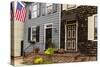 Colonial Architecture in Historic Annapolis, Maryland-Jerry Ginsberg-Stretched Canvas