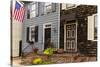 Colonial Architecture in Historic Annapolis, Maryland-Jerry Ginsberg-Stretched Canvas