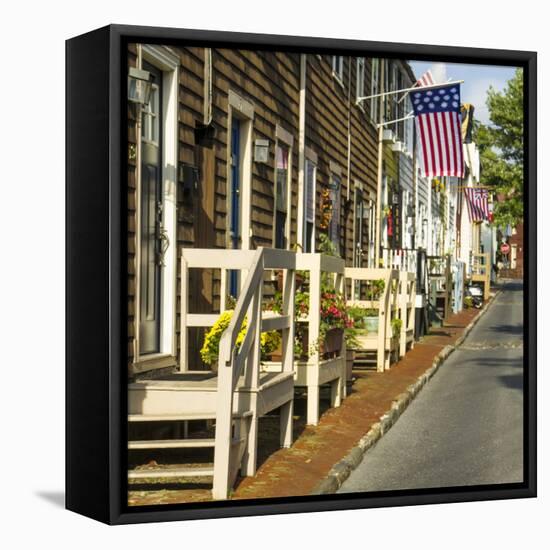 Colonial Architecture in Historic Annapolis, Md-Jerry Ginsberg-Framed Stretched Canvas