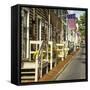 Colonial Architecture in Historic Annapolis, Md-Jerry Ginsberg-Framed Stretched Canvas