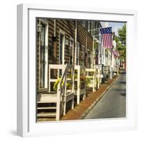 Colonial Architecture in Historic Annapolis, Md-Jerry Ginsberg-Framed Photographic Print