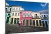 Colonial Architecture in the Pelourinho-Michael Runkel-Mounted Photographic Print