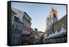 Colonial Architecture in the Pelourinho-Michael Runkel-Framed Stretched Canvas