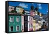 Colonial Architecture in the Pelourinho-Michael Runkel-Framed Stretched Canvas