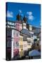 Colonial Architecture in the Pelourinho-Michael Runkel-Stretched Canvas
