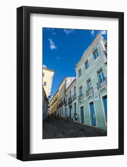 Colonial Architecture in the Pelourinho-Michael Runkel-Framed Photographic Print