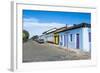 Colonial Architecture in the Rural Village of Pirenopolis, Goais, Brazil, South America-Michael Runkel-Framed Photographic Print