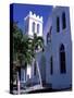 Colonial Architecture, Key West, Florida, USA-David Herbig-Stretched Canvas