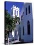 Colonial Architecture, Key West, Florida, USA-David Herbig-Stretched Canvas