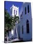 Colonial Architecture, Key West, Florida, USA-David Herbig-Stretched Canvas