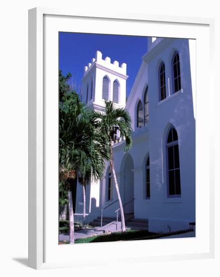 Colonial Architecture, Key West, Florida, USA-David Herbig-Framed Photographic Print