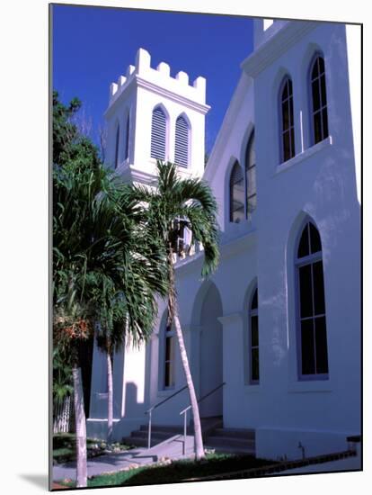 Colonial Architecture, Key West, Florida, USA-David Herbig-Mounted Photographic Print